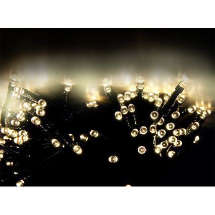 Corrente solar LED SHINE 200xLED/1,2V 600 mAh 21,9 m IP44