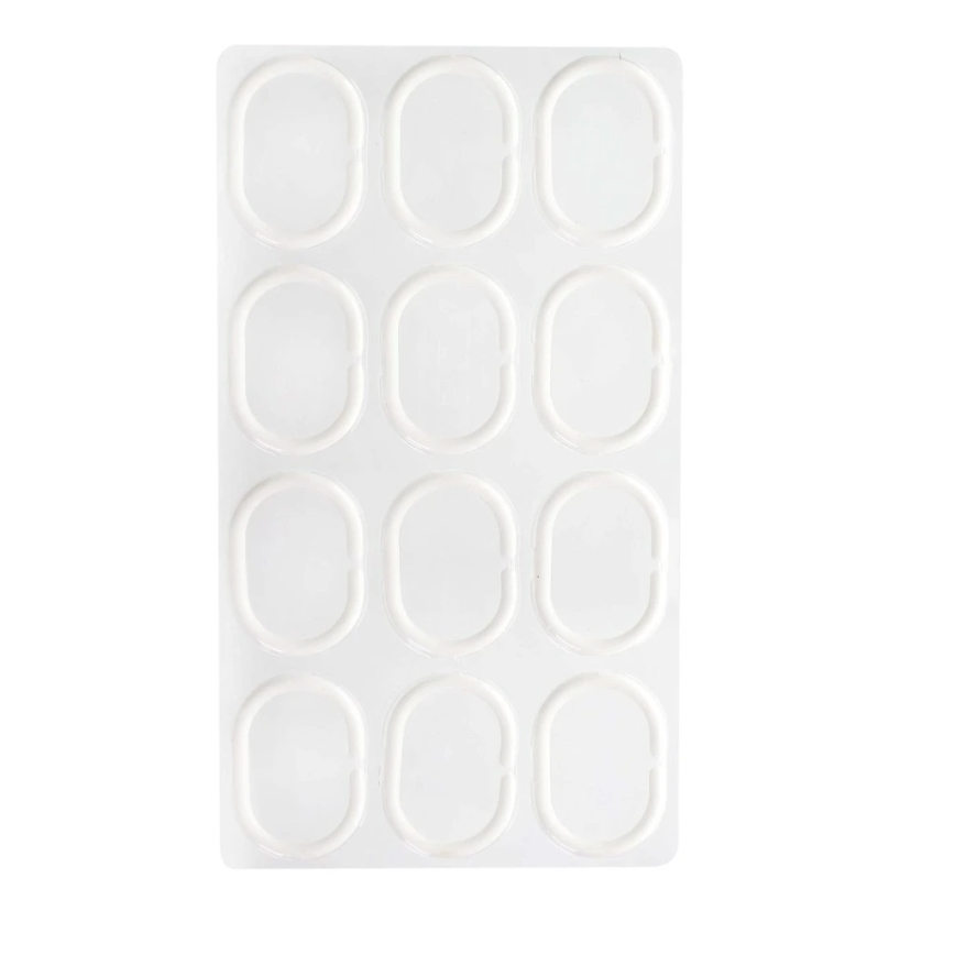 Cortina de duche TORO EASY 178x199 cm branco/amarelo