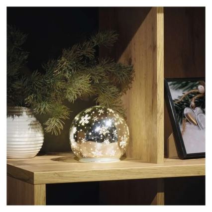 Cortina de Natal LED 70xLED/3,6W 567x125 cm branco quente