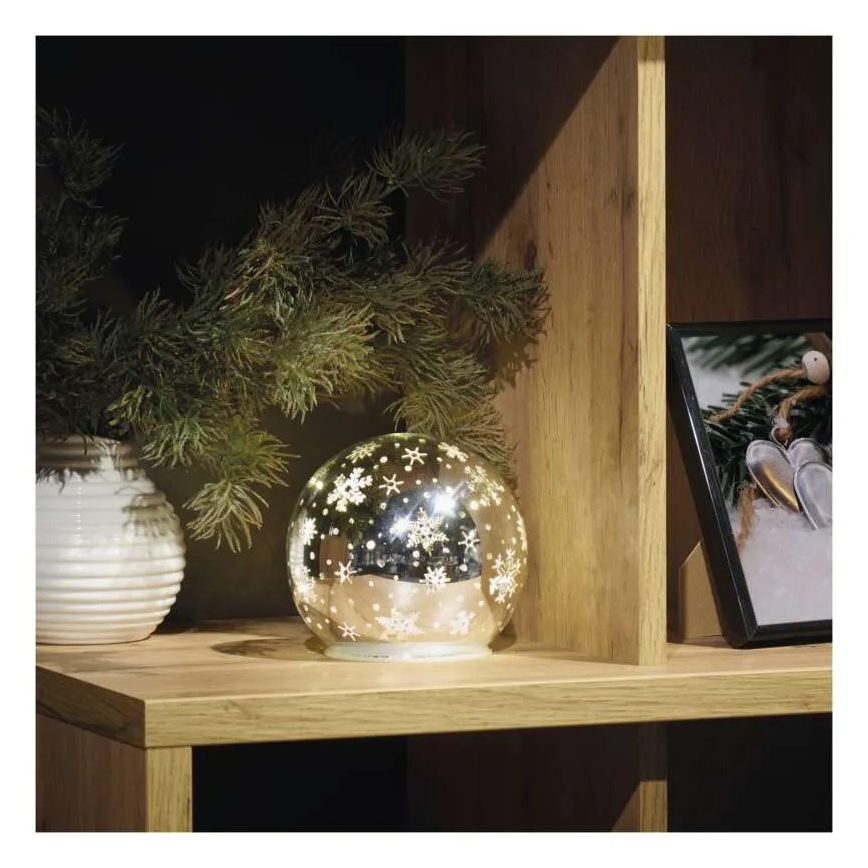 Cortina de Natal LED 70xLED/3,6W 567x125 cm branco quente
