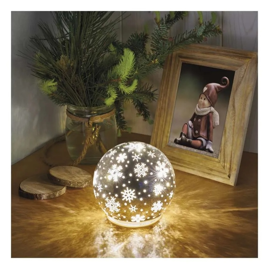 Cortina de Natal LED 70xLED/3,6W 567x125 cm branco quente
