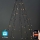 Cortina exterior de Natal LED 200xLED/8 funções 10x2m IP65 Wi-Fi Tuya branco quente a frio