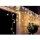 Cortina exterior de Natal LED 360xLED/8 funções 15m IP44 branco quente