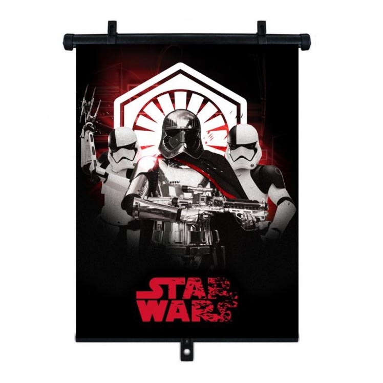 Cortina para crianças com ventosas com fecho STAR WARS