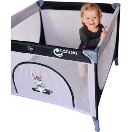 COSING - Cercado Infantil EMA Zebra Cinzenta