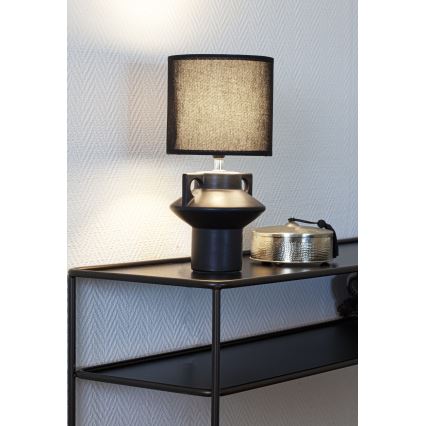 Cottex - Candeeiro de mesa MATEO 1xE14/8W/230V preto