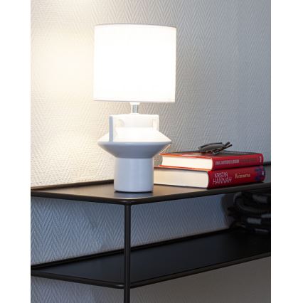 Cottex - Candeeiro de mesa MATEO 1xE14/8W/230V branco