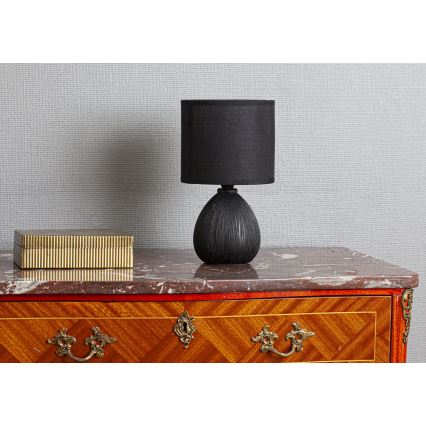 Cottex - Candeeiro de mesa MADISON 1xE14/8W/230V preto
