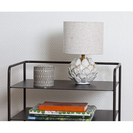 Cottex - Candeeiro de mesa ROSANNA 1xE14/8W/230V creme