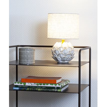 Cottex - Candeeiro de mesa ROSANNA 1xE14/8W/230V creme