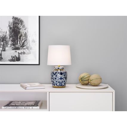 Cottex - Candeeiro de mesa KLASSISK 1xE14/40W/230V azul