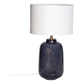 Cottex - Candeeiro de mesa BLAKE 1xE27/8W/230V azul
