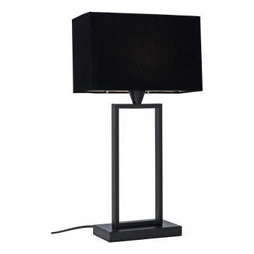 Cottex - Candeeiro de mesa KENSINGTON 1xE14/40W/230V preto