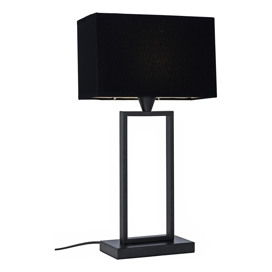 Cottex - Candeeiro de mesa KENSINGTON 1xE14/40W/230V preto