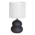 Cottex - Candeeiro de mesa LUCIE 1xE14/8W/230V cinzento