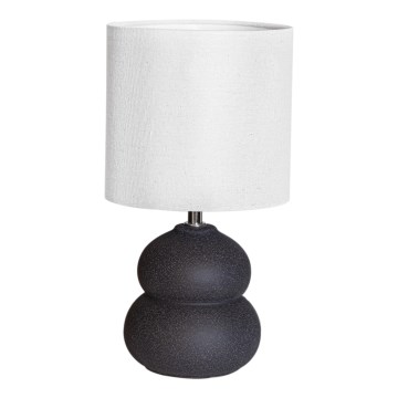 Cottex - Candeeiro de mesa LUCIE 1xE14/8W/230V cinzento