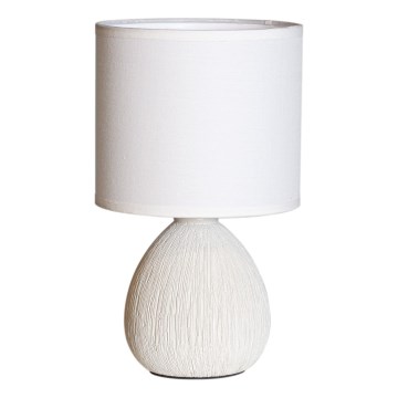 Cottex - Candeeiro de mesa MADISON 1xE14/8W/230V creme
