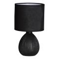 Cottex - Candeeiro de mesa MADISON 1xE14/8W/230V preto