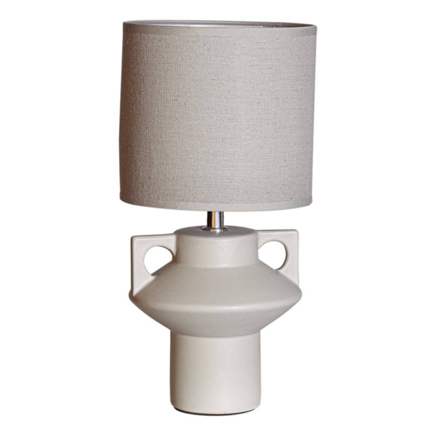 Cottex - Candeeiro de Mesa MATEO 1xE14/8W/230V bege