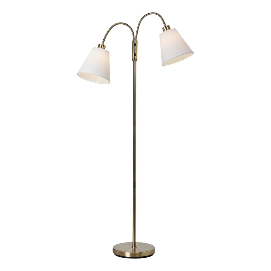 Cottex - Candeeiro de pé DUETT 2xE27/60W/230V