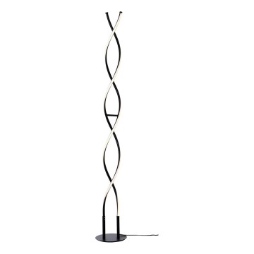 Cottex - Candeeiro de pé LED VINDLA LED/22W/230V preto