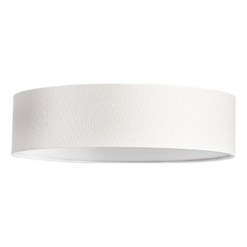 Cottex - Candeeiro de teto ABBIE 3xE27/8W/230V diâmetro 50 cm branco