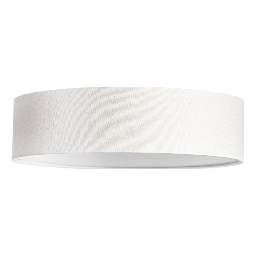 Cottex - Candeeiro de teto ABBIE 3xE27/8W/230V diâmetro 50 cm branco