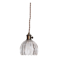 Cottex - Lustre com cabo NORA 1xE14/5W/230V transparente