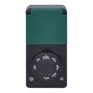 Cronómetro com um sensor de anoitecer 3600W/230V IP44