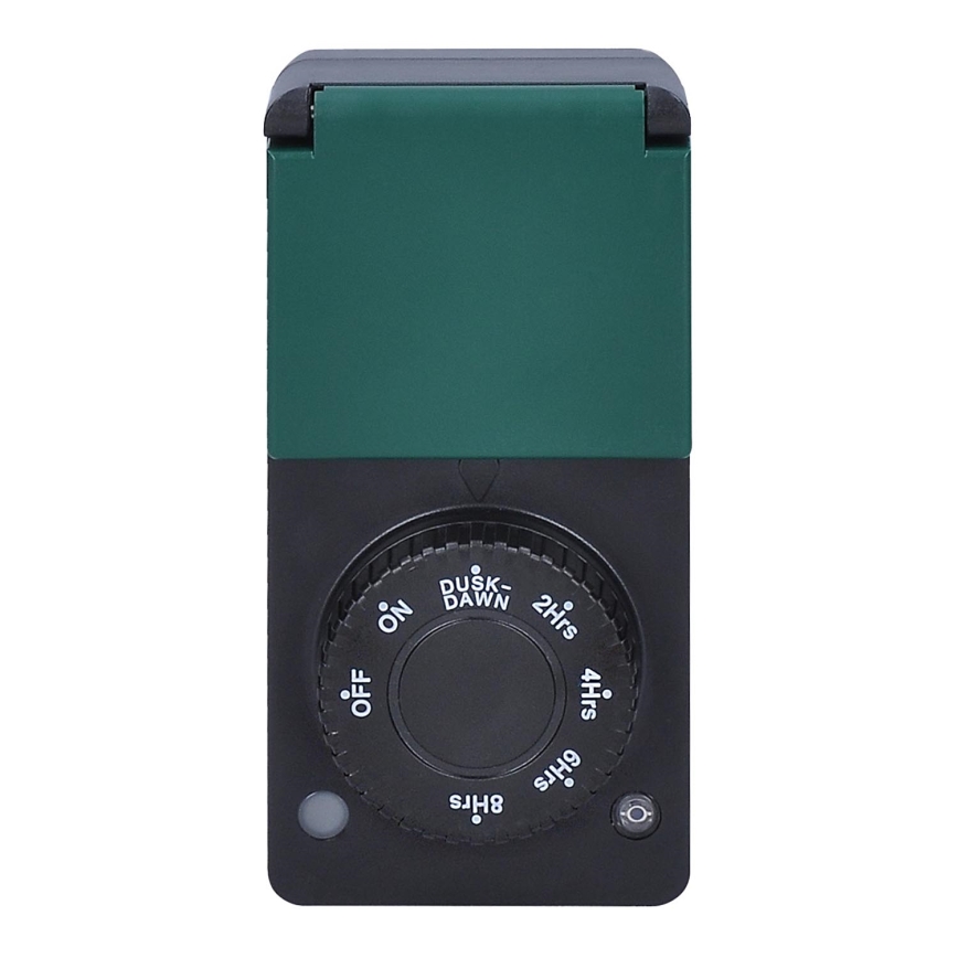 Cronómetro com um sensor de anoitecer 3600W/230V IP44