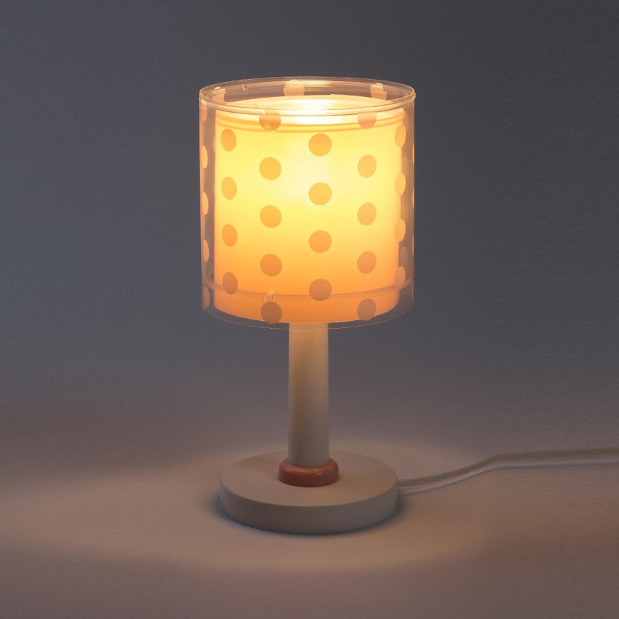 Dalber 41001S - Lâmpada de criança DOTS 1xE14/40W/230V
