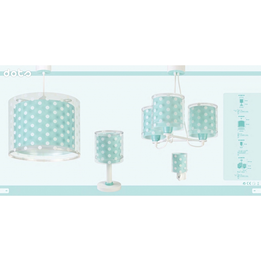 Dalber 41005H - Candeeiro pequeno LED para tomada DOTS 1xE14/0,3W/230V