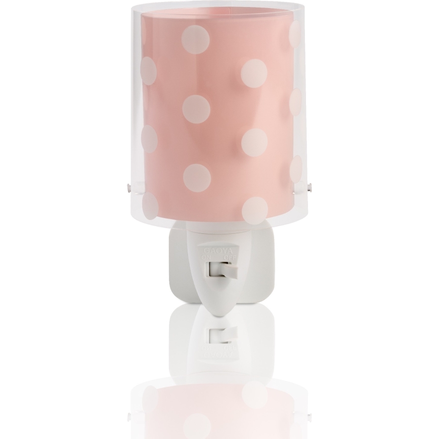 Dalber 41005S - Candeeiro LED pequeno para tomada DOTS 1xE14/0,3W/230V