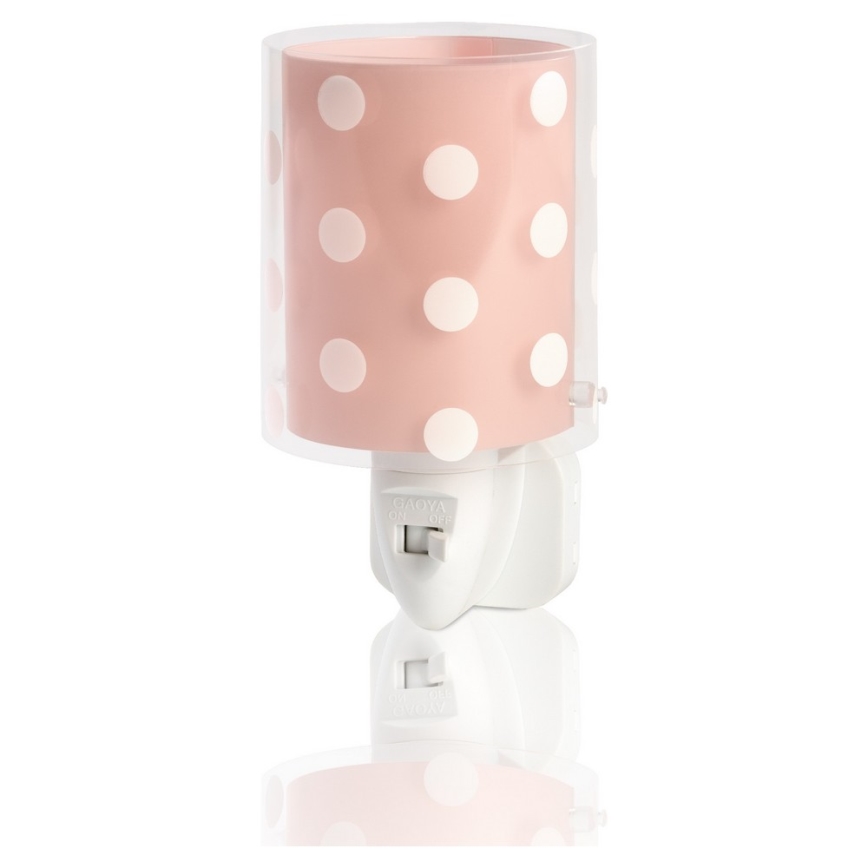 Dalber 41005S - Candeeiro LED pequeno para tomada DOTS 1xE14/0,3W/230V