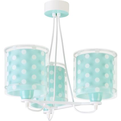 Dalber 41007H - Candelabro de criança DOTS 3xE27/60W/230V