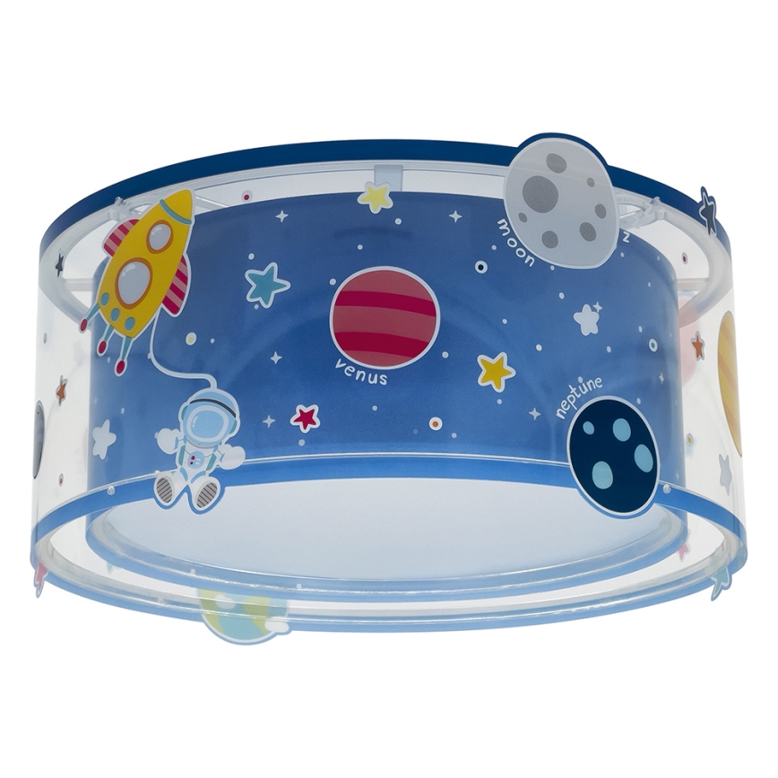 Dalber 41346 - Iluminação de teto de criança PLANETS 2xE27/60W/230V