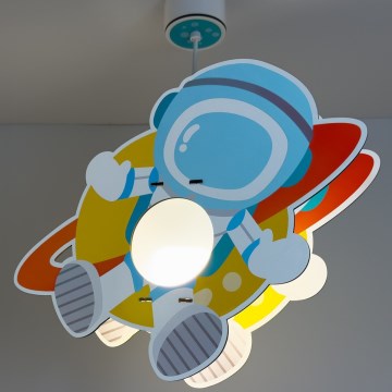 Dalber 41347 - Candeeiro de criança ASTRONAUT 1xE27/15W/230V