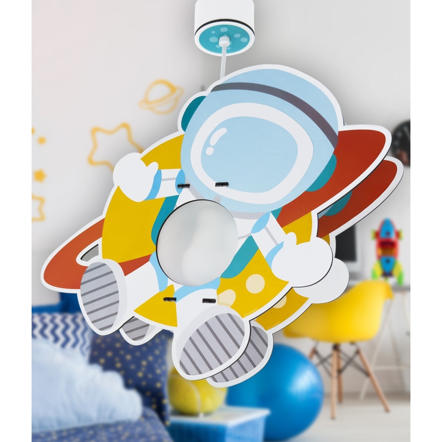 Dalber 41347 - Candeeiro de criança ASTRONAUT 1xE27/15W/230V