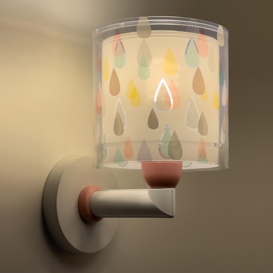 Dalber 41439 - Iluminação de parede de criança COLOR RAIN 1xE27/60W/230V