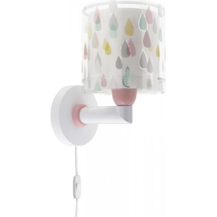 Dalber 41439 - Iluminação de parede de criança COLOR RAIN 1xE27/60W/230V