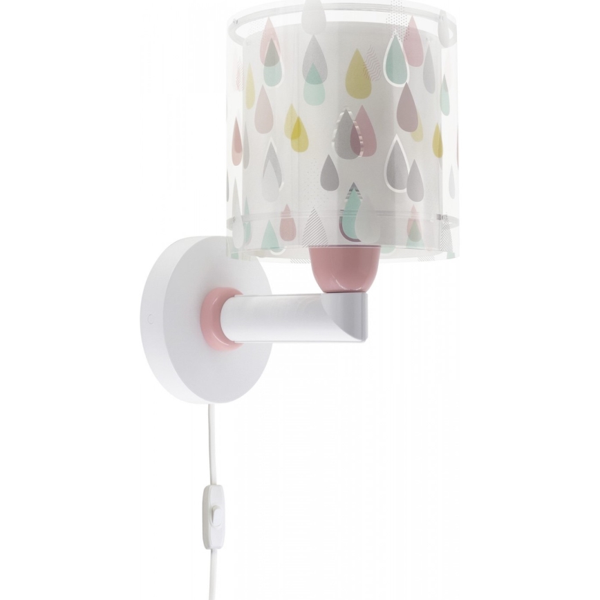 Dalber 41439 - Iluminação de parede de criança COLOR RAIN 1xE27/60W/230V