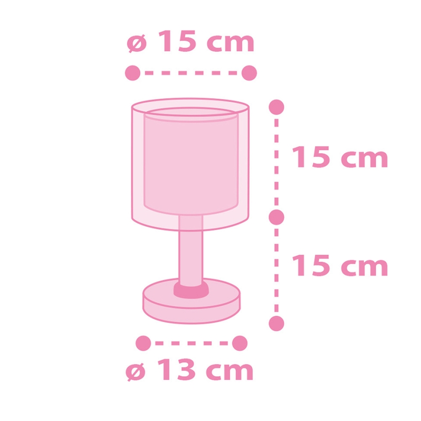Dalber 41591 - Candeeiro de criança UNICORNS 1xE14/60W/230V
