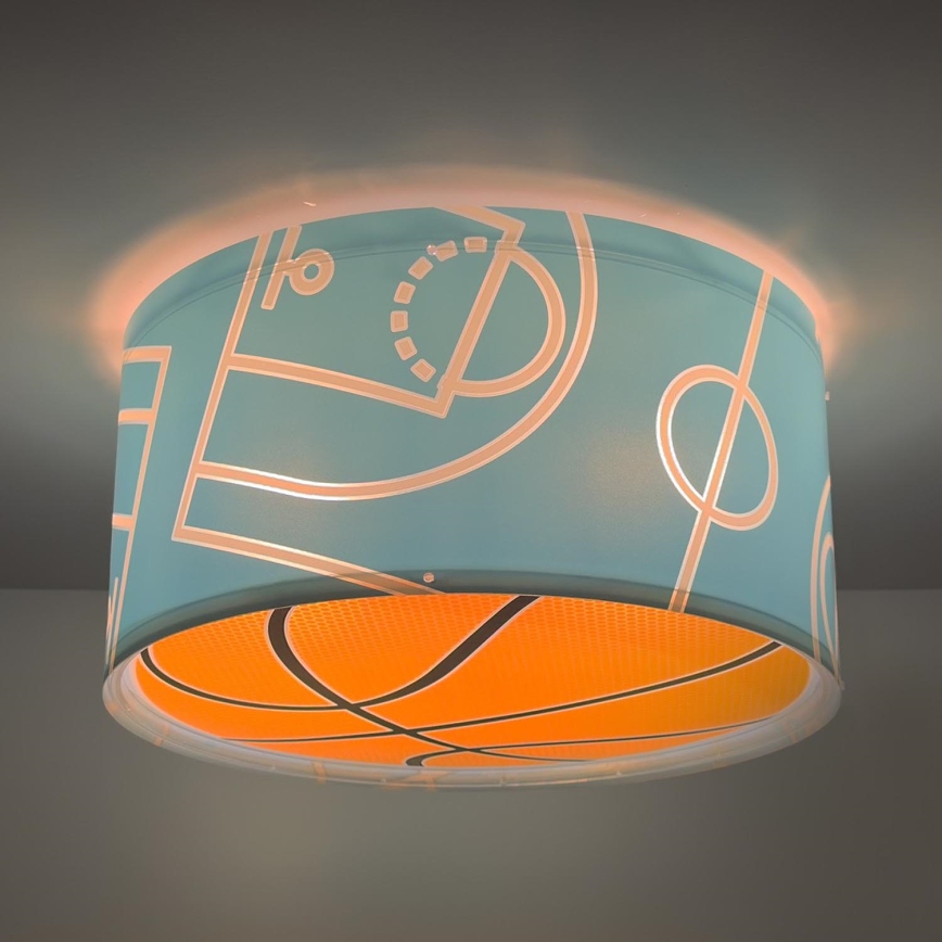 Dalber 41746 - Iluminação de teto de criança BASKET 2xE27/15W/230V