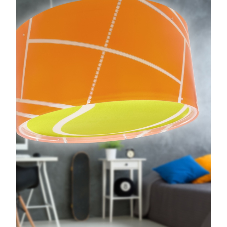 Dalber 41756 - Iluminação de teto de criança TENNIS 2xE27/15W/230V
