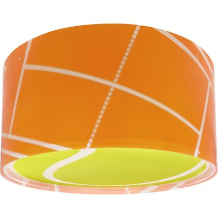 Dalber 41756 - Iluminação de teto de criança TENNIS 2xE27/15W/230V
