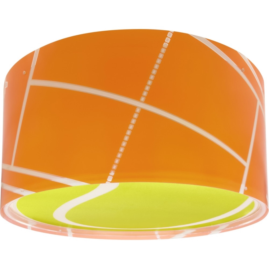 Dalber 41756 - Iluminação de teto de criança TENNIS 2xE27/15W/230V