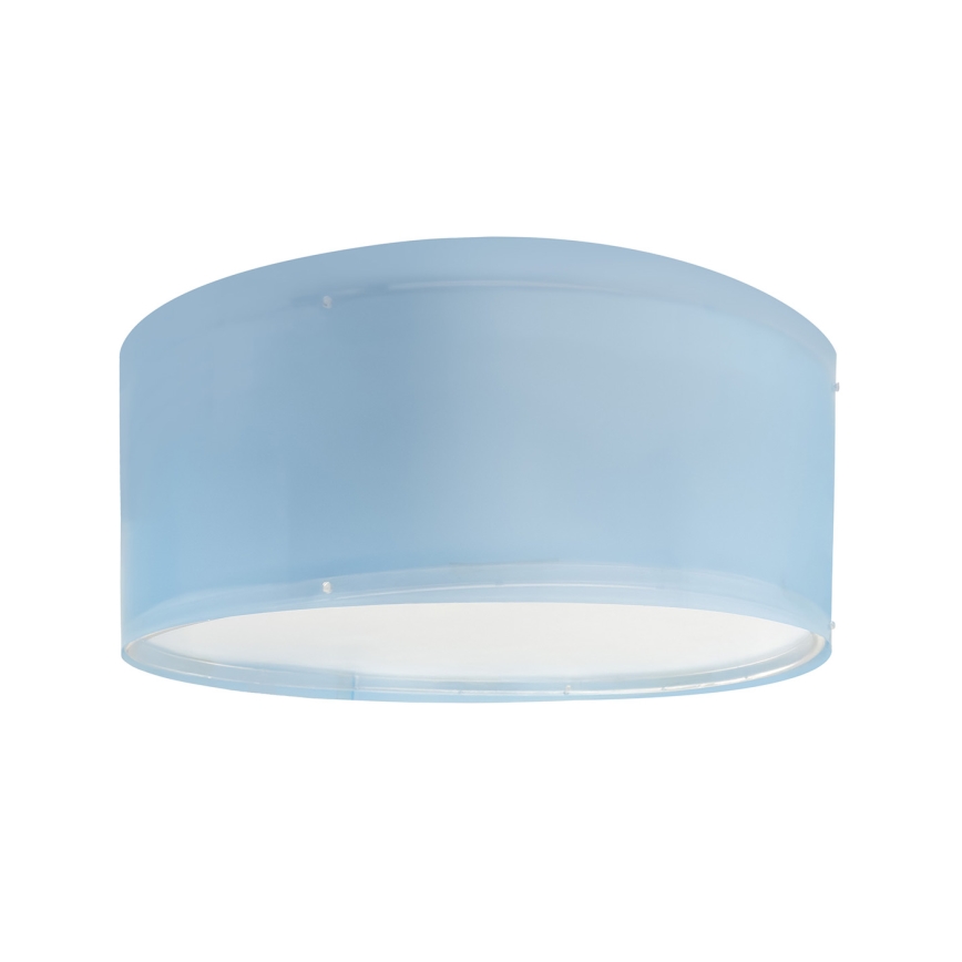 Dalber 42006T - Iluminação de teto para crianças COLOR LIGHT 2xE27/15W/230V azul