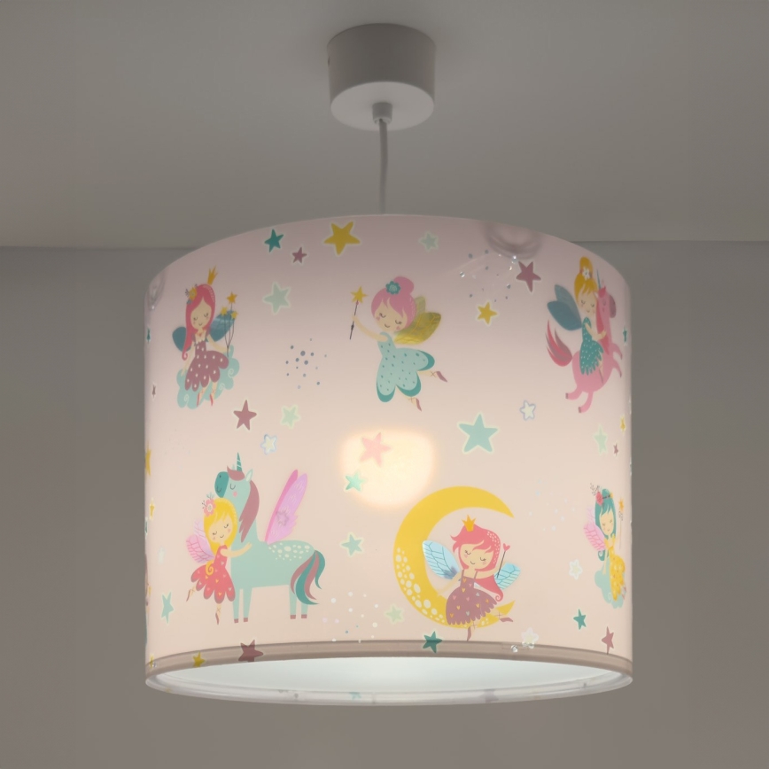Dalber 42492 - Candeeiro de criança FAIRY DREAMS 1xE27/15W/230V