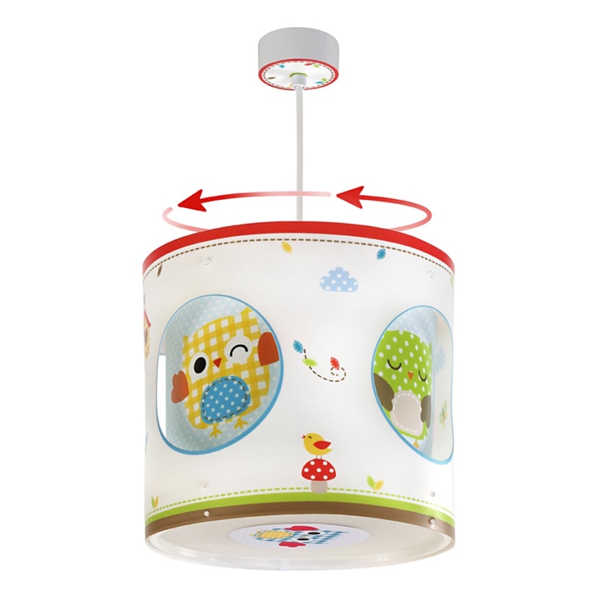Dalber 60394 - Luz de teto BUHAS E27/60W/230V