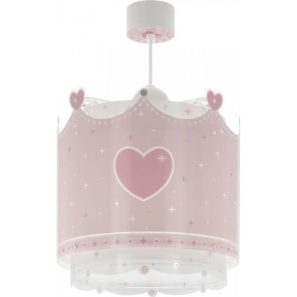 Dalber 61102 - Candelabro de criança LITTLE QUEEN 1xE27/60W/230V